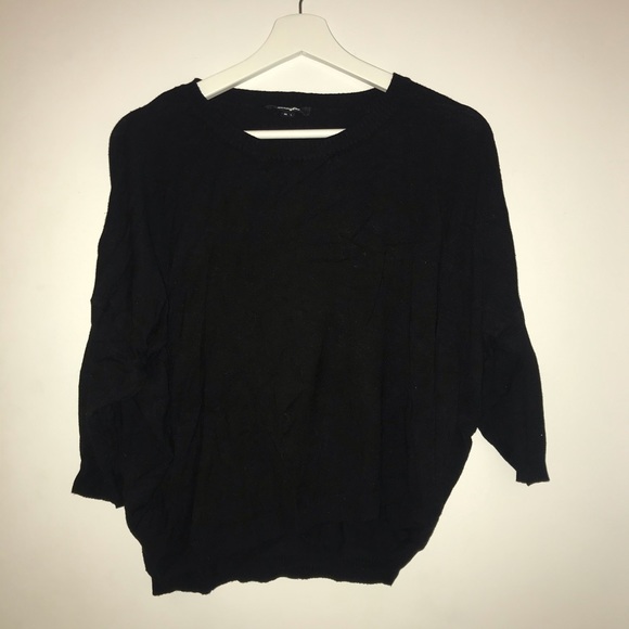 BLACK SHIRT MIDDLE LONG SLEEVES FROM JENNIFER - Picture 3 of 5